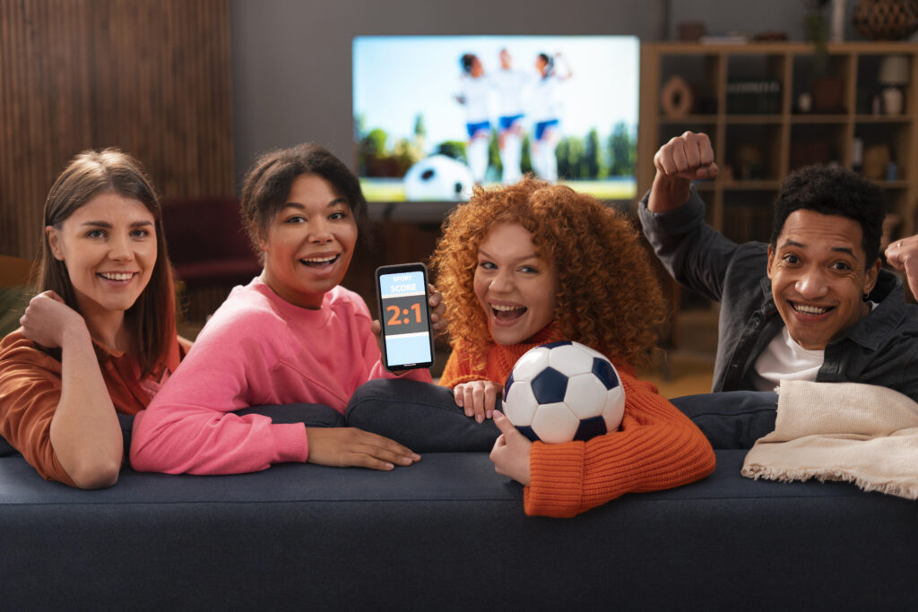Friends watching IPTV and compare IPTV services together on Infinity IPTV